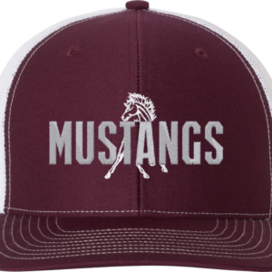 Maroon Richardson 112 with Holmes Mustangs